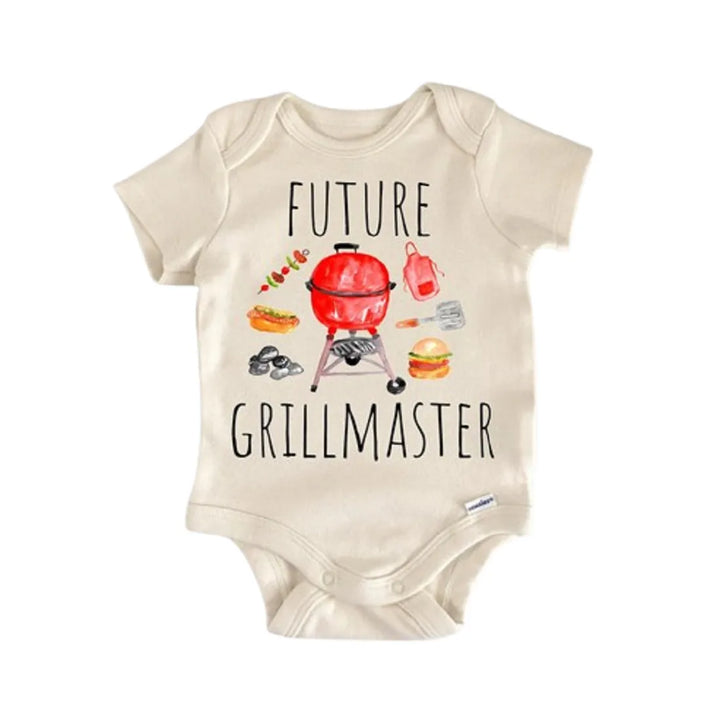 Bbq Barbeque Grill Master Steak - Baby Boy Girl Clothes Infant Onesie® Funny Cute GS1  Funny Cute Onesie® | North Fork Forager LLC