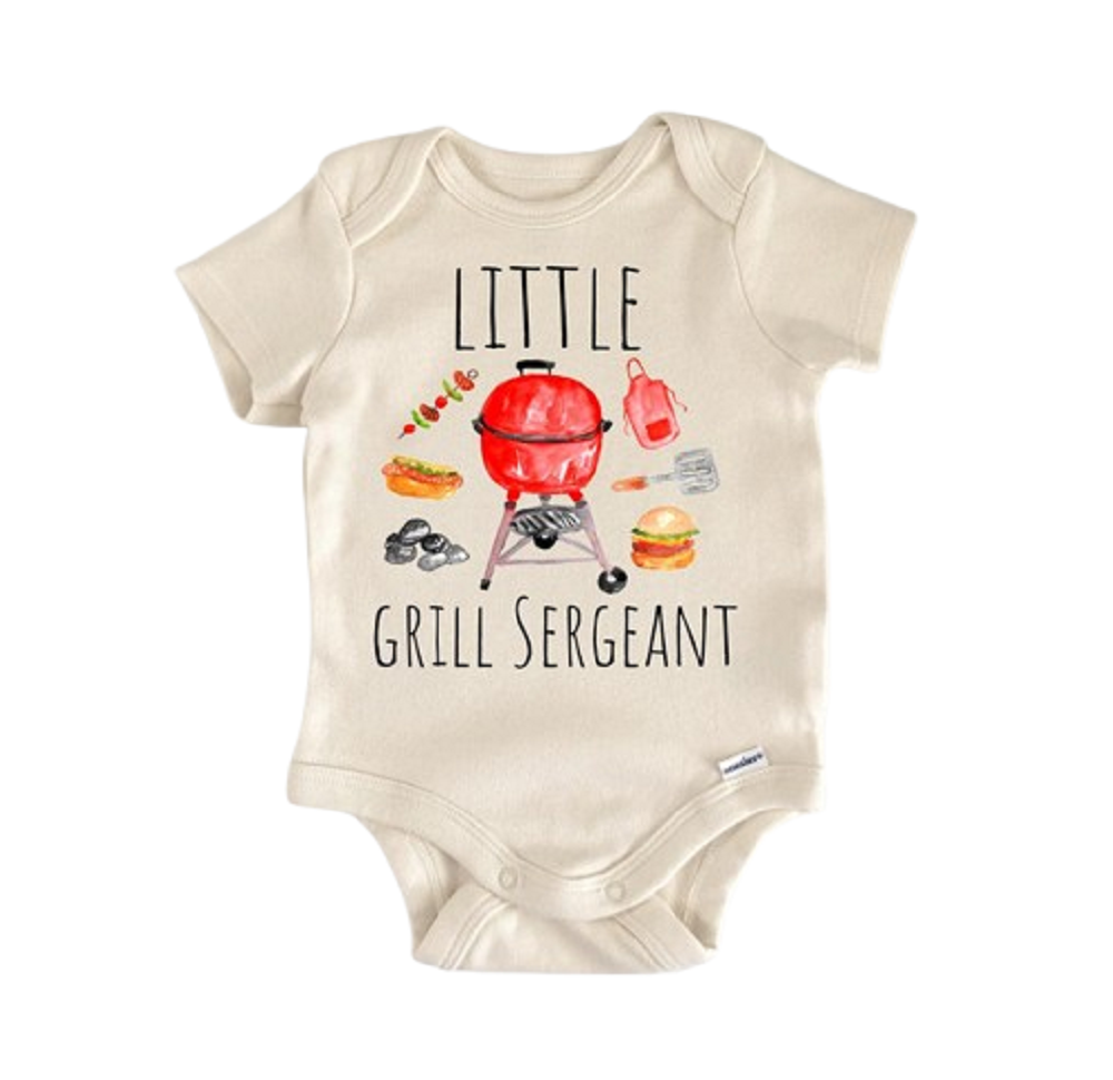 Bbq Barbeque Grill Master Steak - Baby Boy Girl Clothes Infant Bodysuit Funny Cute  Funny Cute Onesie® | North Fork Forager LLC