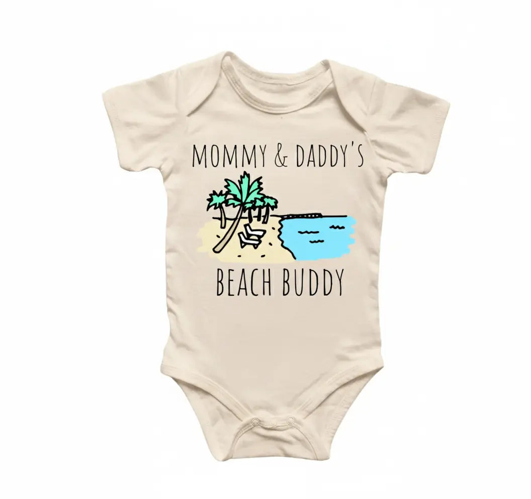Beach Baby Summer - Baby Boy Girl Clothes Infant Bodysuit Funny Cute Newborn  Funny Cute Onesie® | North Fork Forager LLC