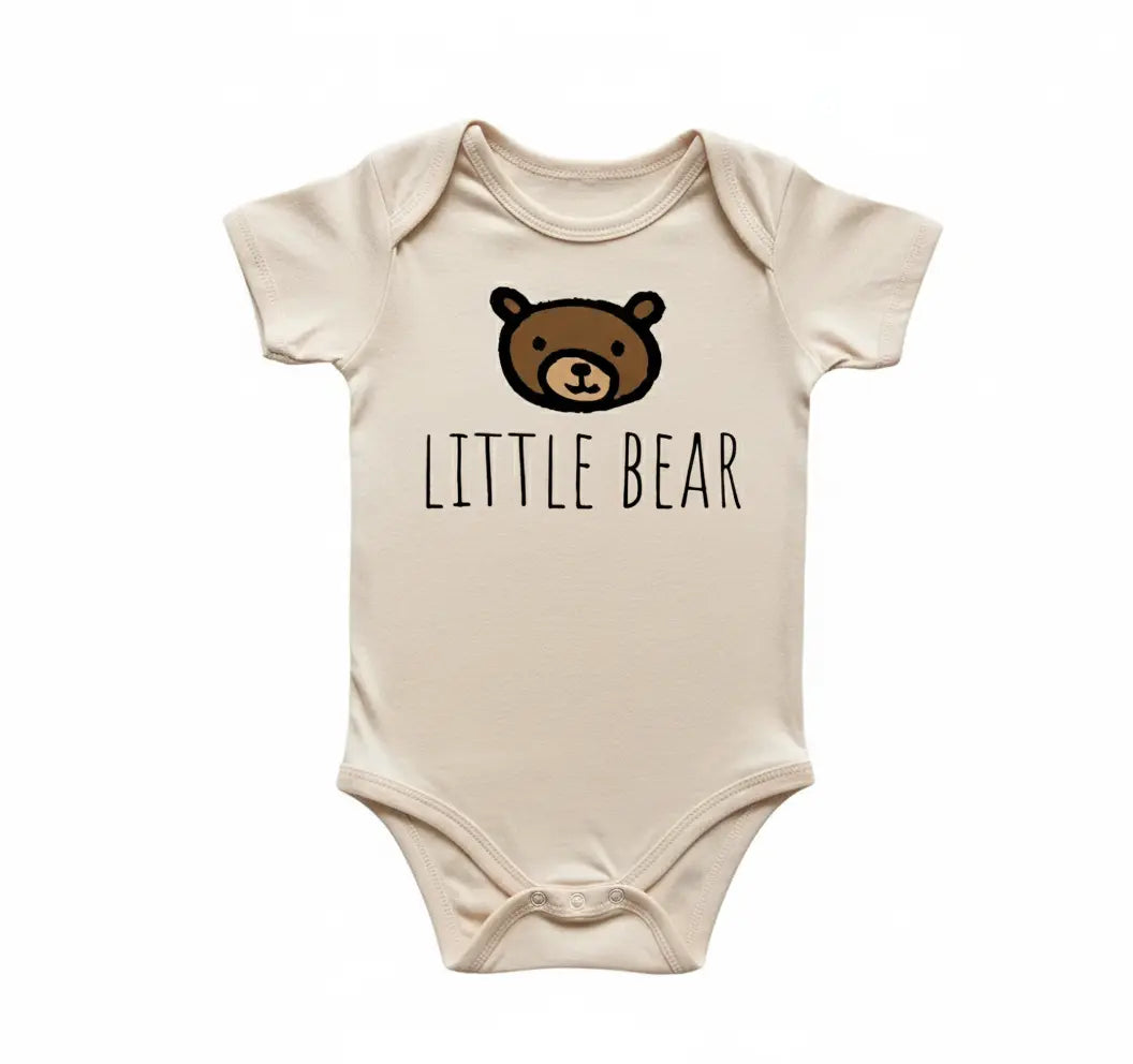 Little Bear - Baby Boy Girl Clothes Infant Bodysuit Funny Cute Newborn  Funny Cute Onesie® | North Fork Forager LLC