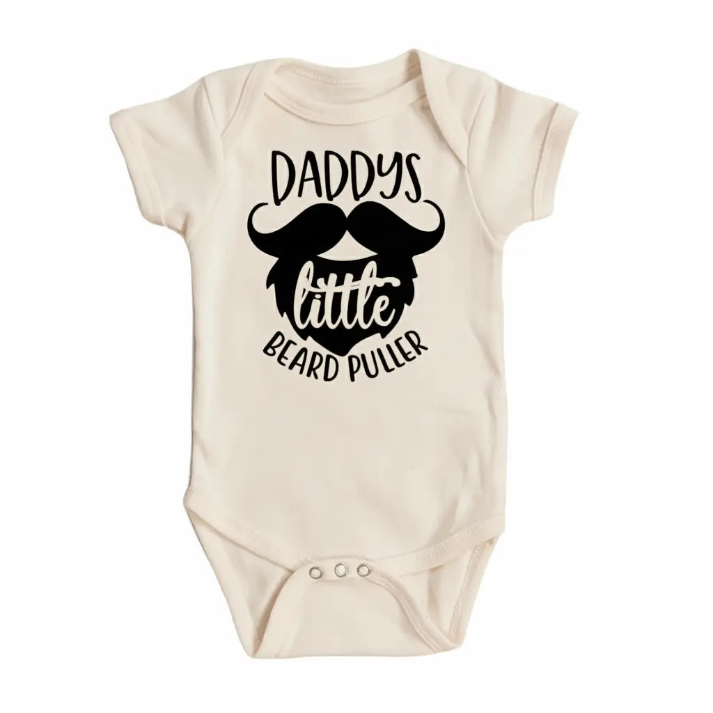 Beard Puller - Baby Boy Girl Clothes Infant Bodysuit Funny Cute Newborn  Funny Cute Onesie® | North Fork Forager LLC