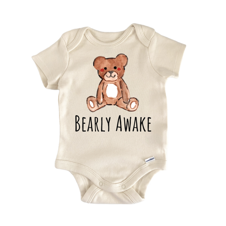 Bearly Awake Teddy Bear Woodland Baby Gift Baby Onesie®