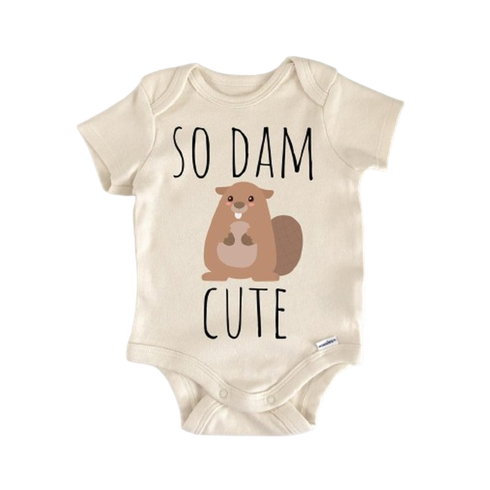 Beaver Dam Animal - Baby Boy Girl Clothes Infant Bodysuit Funny Cute Newborn  Funny Cute Onesie® | North Fork Forager LLC