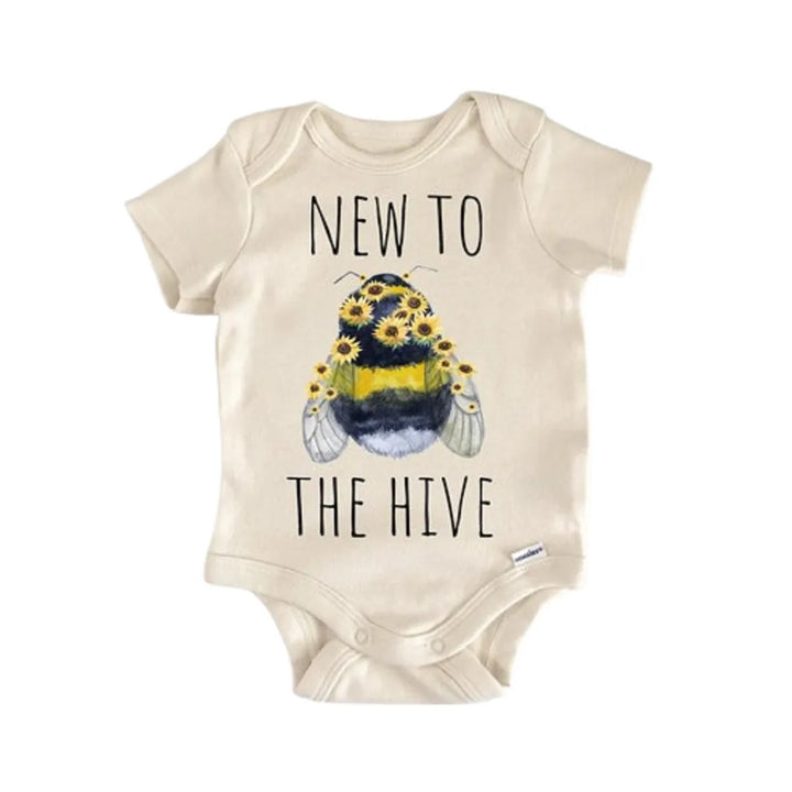 Bee Hive Honey - Baby Boy Girl Clothes Infant Onesie® Funny Cute Newborn GS1  Funny Cute Onesie® | North Fork Forager LLC