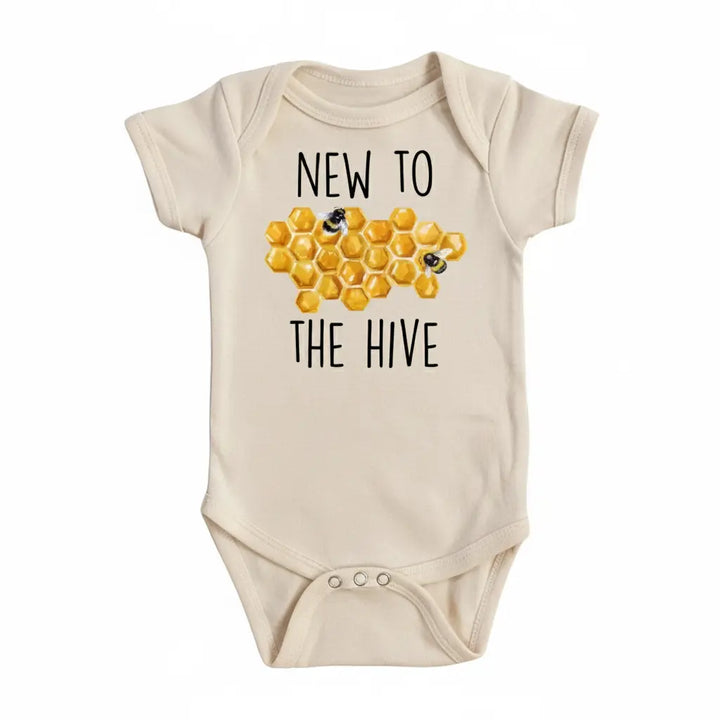 Bee Hive Honey - Baby Boy Girl Clothes Infant Bodysuit Funny Cute Newborn 1D  Funny Cute Onesie® | North Fork Forager LLC