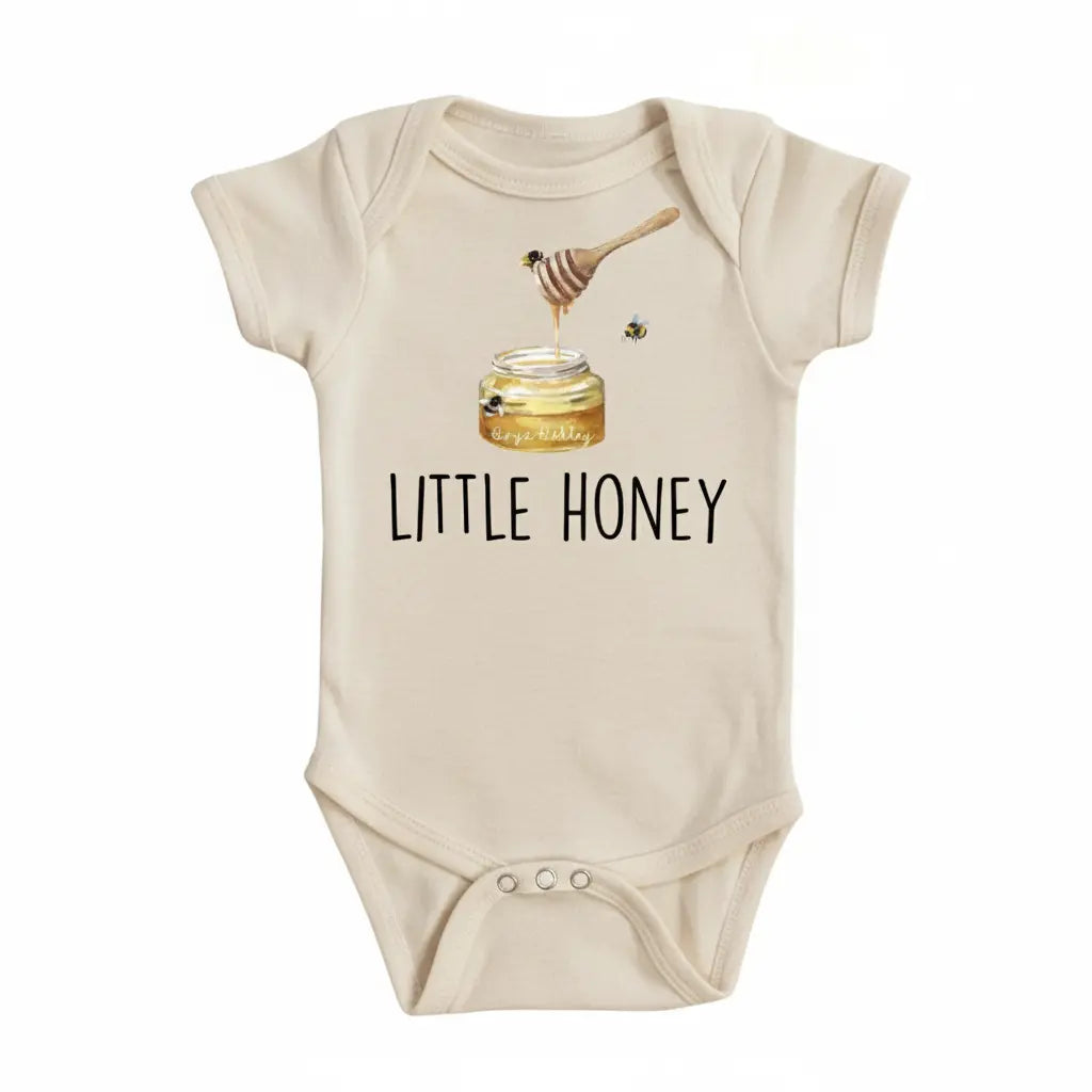 Bee Honey - Baby Boy Girl Clothes Infant Bodysuit Funny Cute Newborn  Funny Cute Onesie® | North Fork Forager LLC