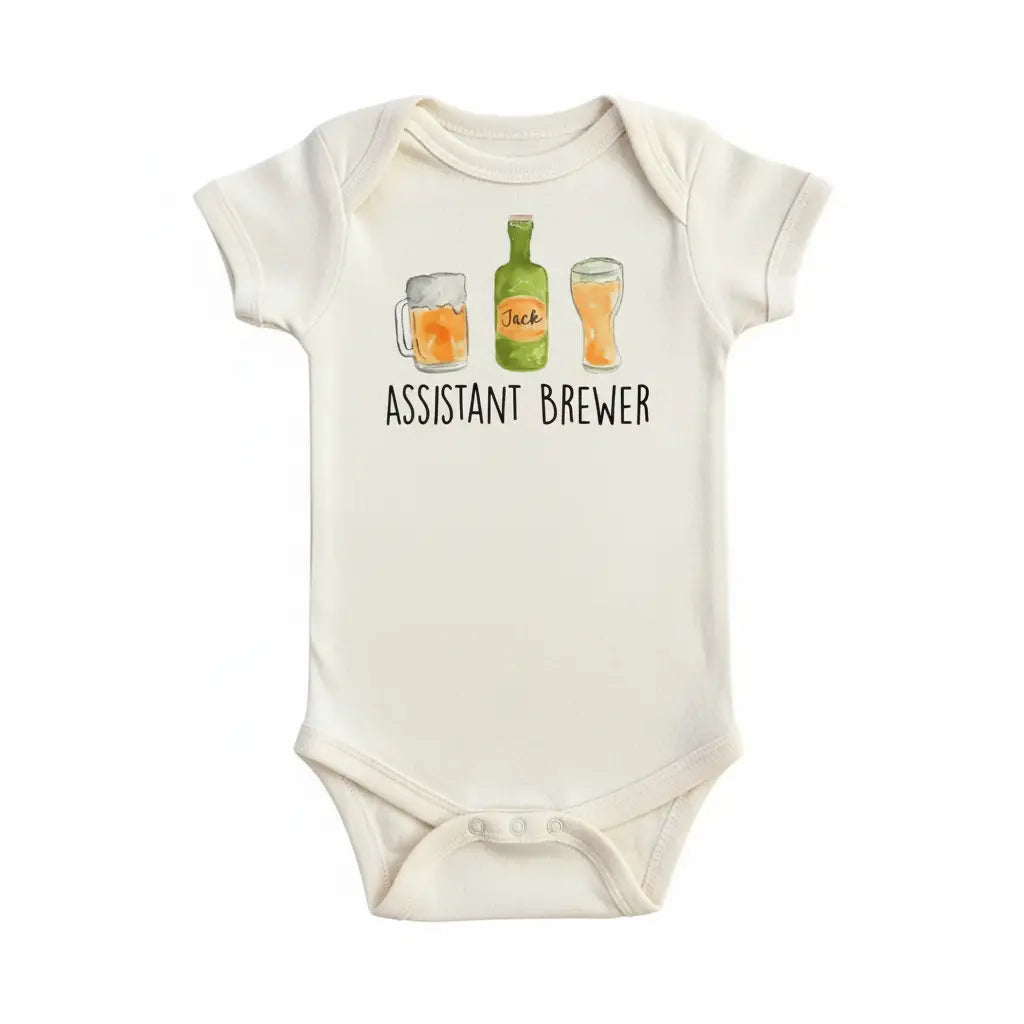 Beer 3 Drinks  - Baby Boy Girl Clothes Infant Bodysuit Funny Cute Newborn  Funny Cute Onesie® | North Fork Forager LLC