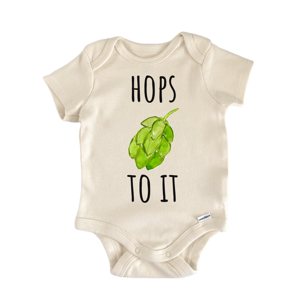 Beer Hops Ipa Draft Baby Gift Baby Bodysuit