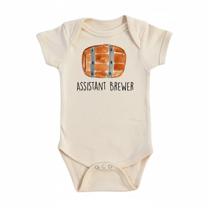 Beer Assistant - Baby Boy Girl Clothes Infant Bodysuit Funny Cute Newborn  Funny Cute Onesie® | North Fork Forager LLC