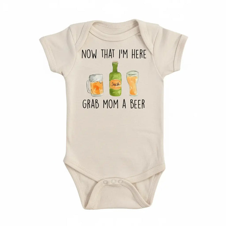 Beer Mom Pass - Baby Boy Girl Clothes Infant Bodysuit Funny Cute Newborn  Funny Cute Onesie® | North Fork Forager LLC
