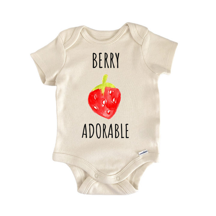Berry Adorable Strawberry Fruit Baby Gift Baby Onesie®