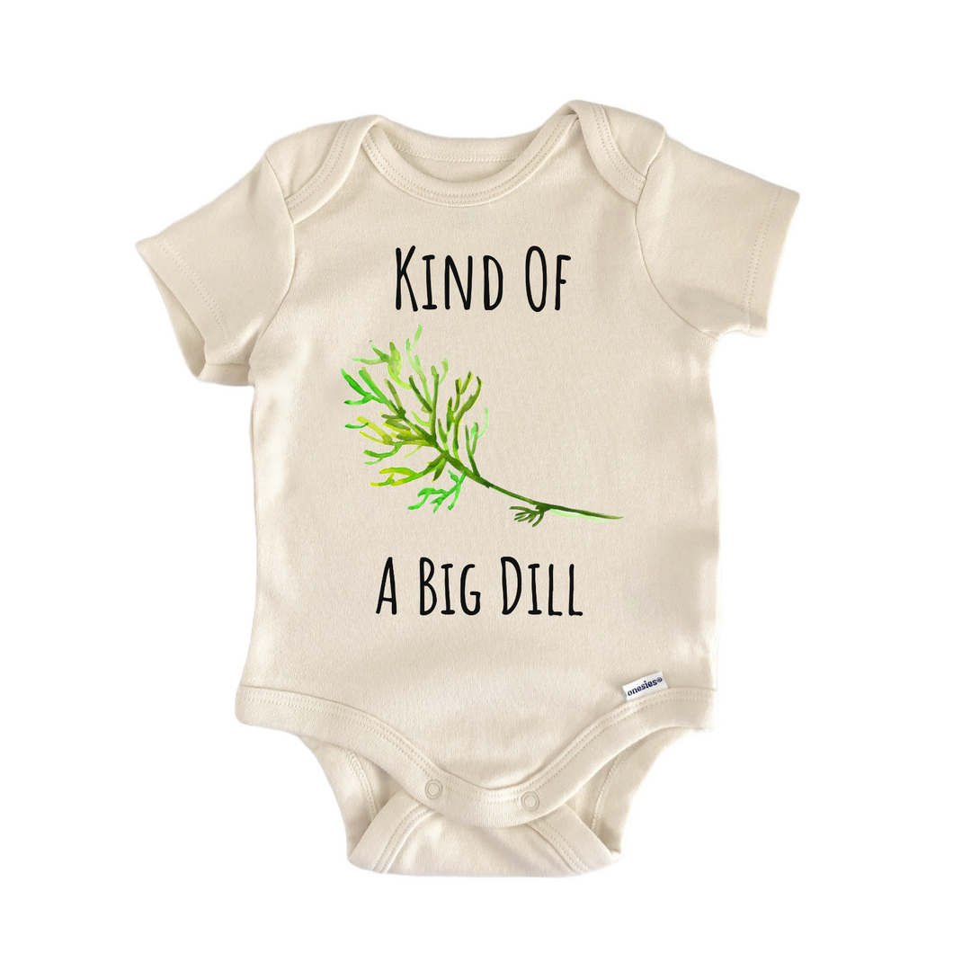 Big Dill Herb Spice Cooking Baby Gift Baby Bodysuit