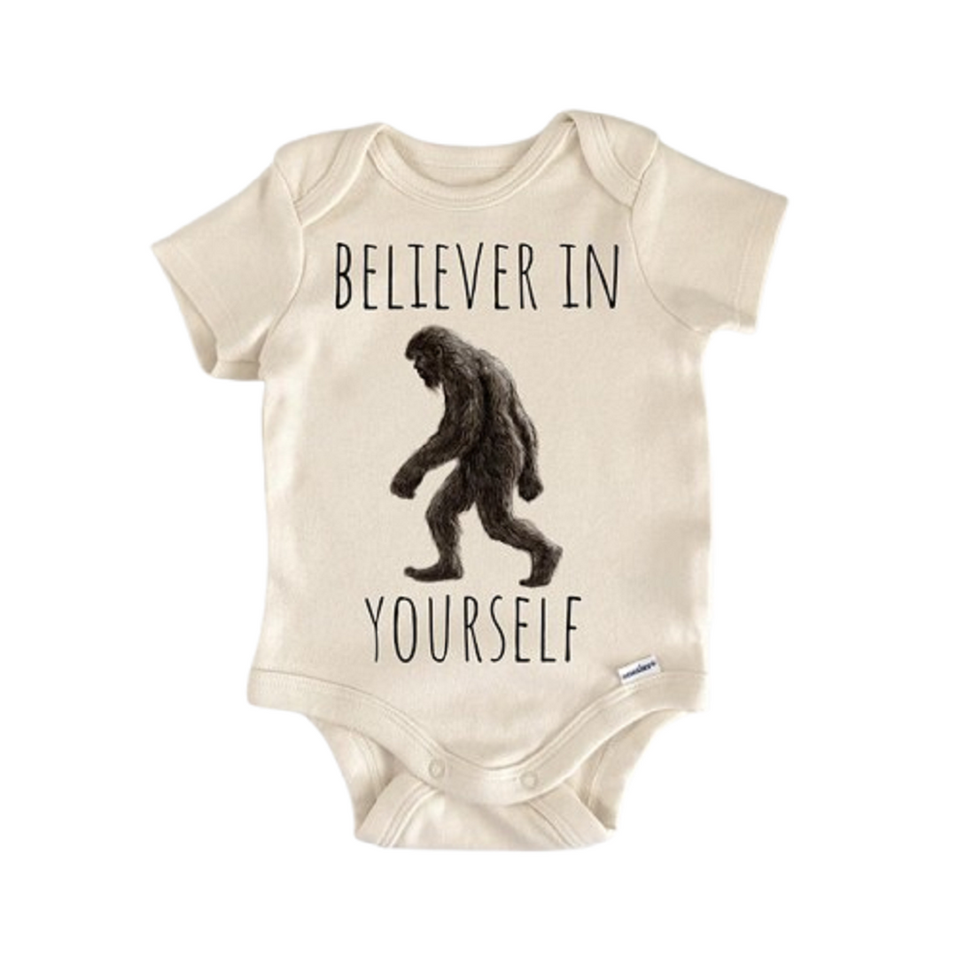 Big Foot Sasquatch - Baby Boy Girl Clothes Infant Onesie® Funny Cute Newborn GS1  Funny Cute Onesie® | North Fork Forager LLC