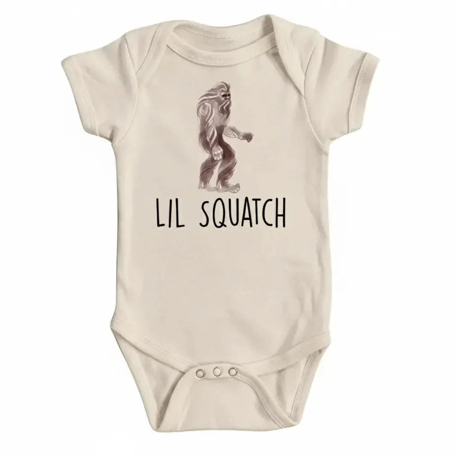 Big Foot Squatch - Baby Boy Girl Clothes Infant Onesie® Funny Cute Newborn GS1  Funny Cute Onesie® | North Fork Forager LLC