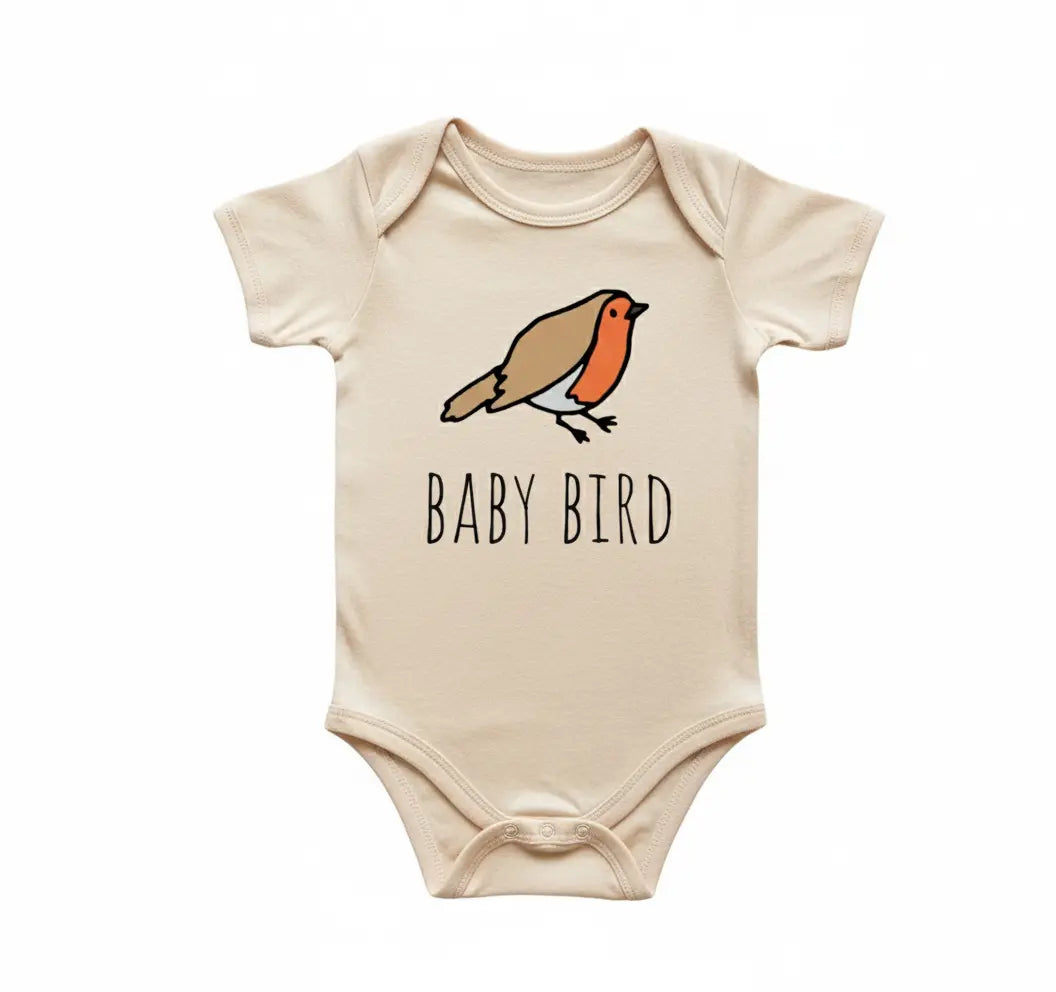 Baby Bird Robin - Baby Boy Girl Clothes Infant Bodysuit Funny Cute Newborn  Funny Cute Onesie® | North Fork Forager LLC