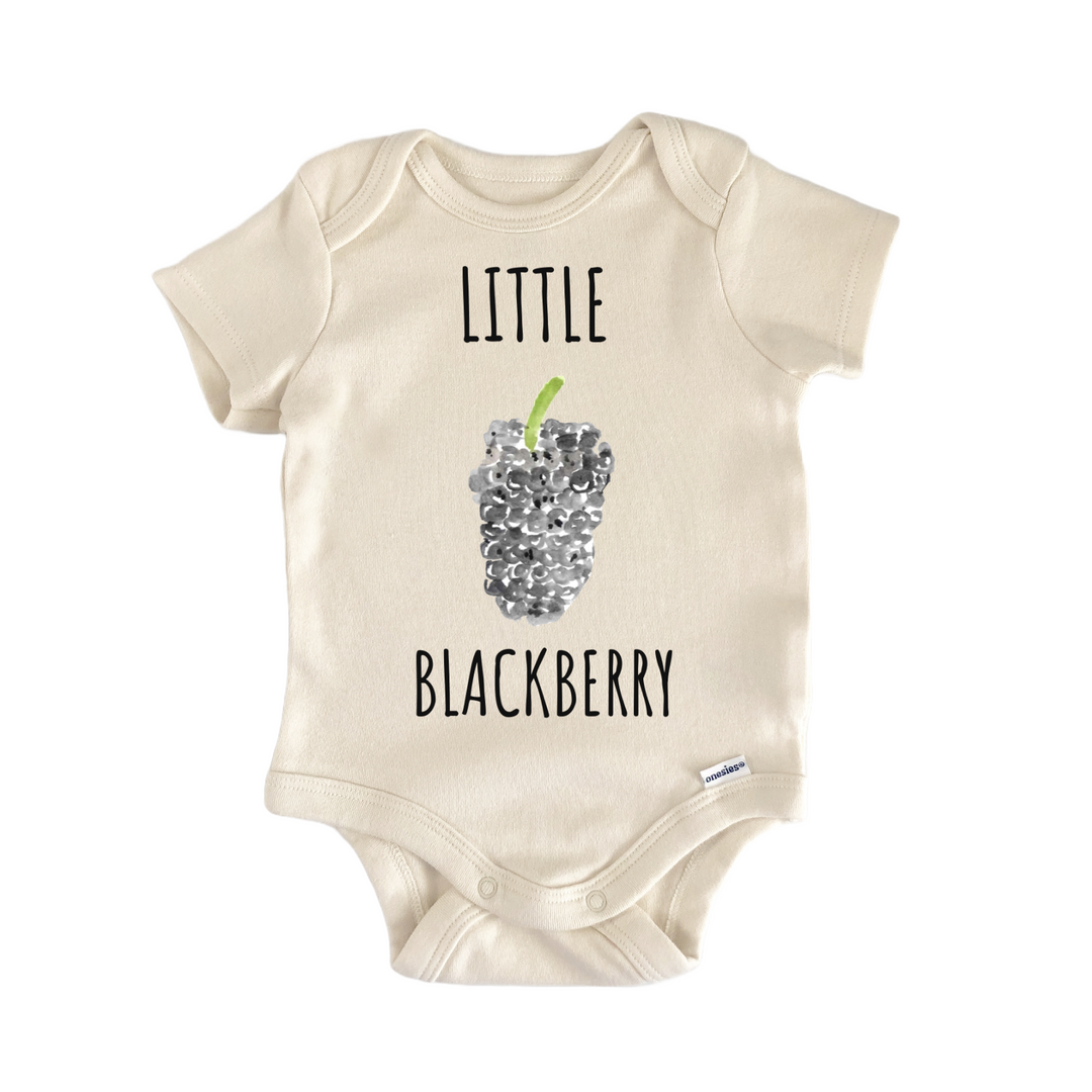 Blackberry Berry Fruit Baby Gift Baby Bodysuit