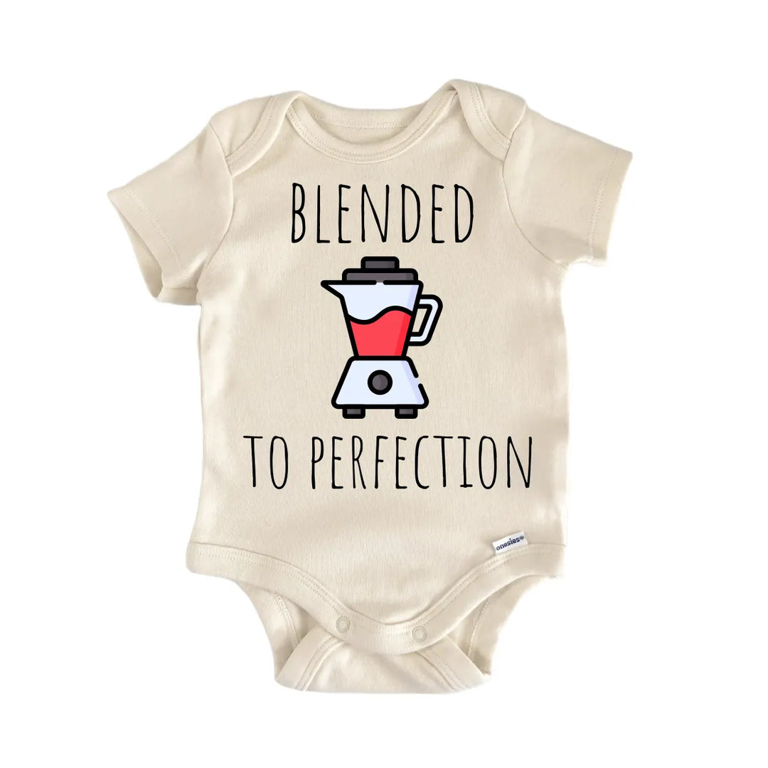 Blender Smoothie Cocktail - Baby Bodysuit  Funny Cute Onesie® | North Fork Forager LLC