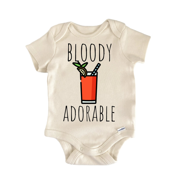 Bloody Mary Brunch Cocktail - Baby Bodysuit  Funny Cute Onesie® | North Fork Forager LLC