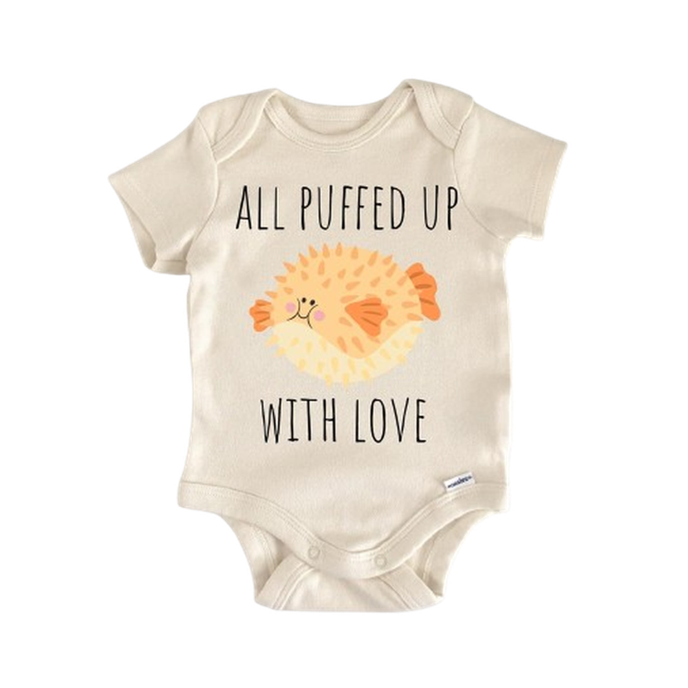 Blowfish Pufferfish Tropical - Baby Boy Girl Clothes Infant Bodysuit Funny Cute Newborn  Funny Cute Onesie® | North Fork Forager LLC