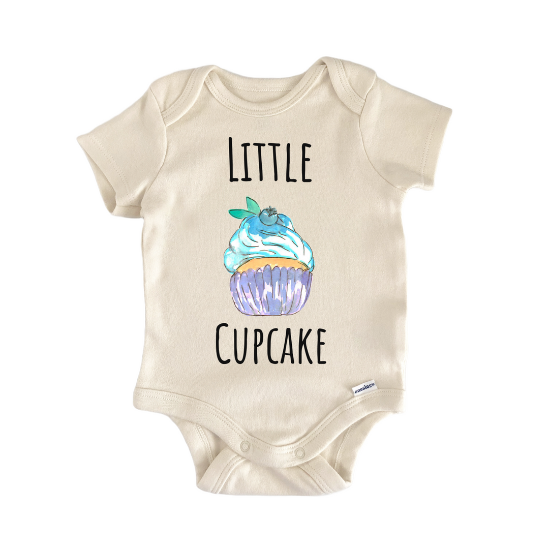 Blueberry Cupcake Bakery Sweet Baby Gift Baby Bodysuit