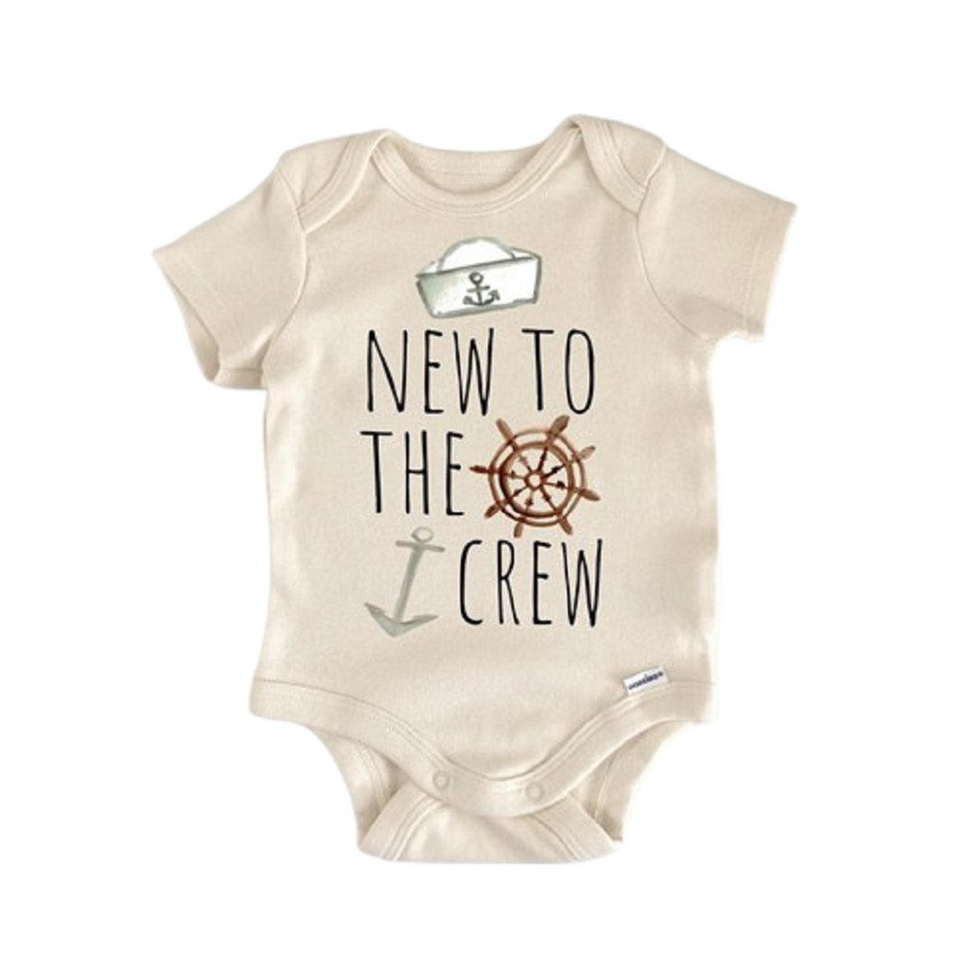Boating Boat Nautical Beach - Baby Boy Girl Clothes Infant Onesie® Funny Cute Newborn GS1  Funny Cute Onesie® | North Fork Forager LLC