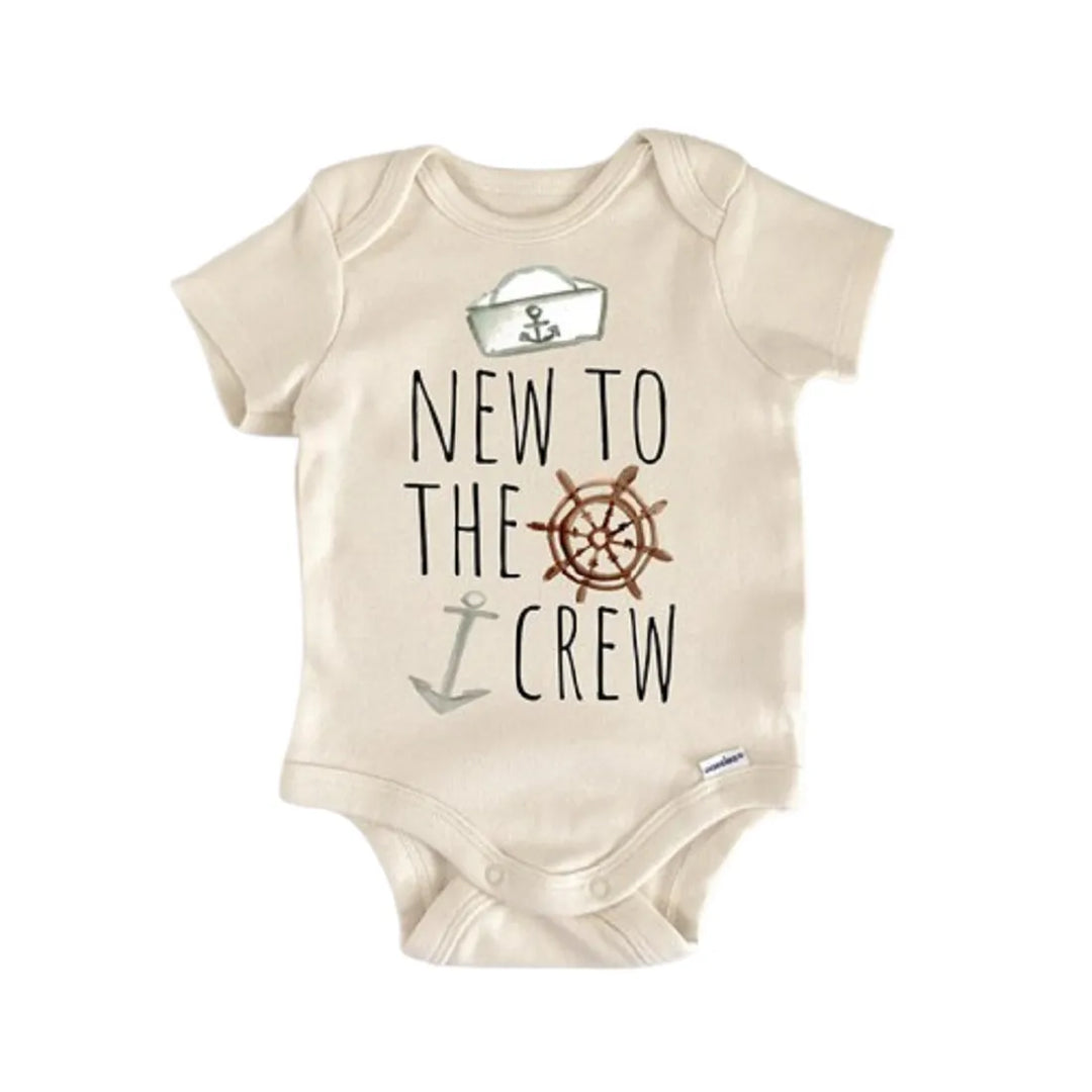 Boating Boat Nautical Beach - Baby Boy Girl Clothes Infant Onesie® Funny Cute Newborn GS1  Funny Cute Onesie® | North Fork Forager LLC