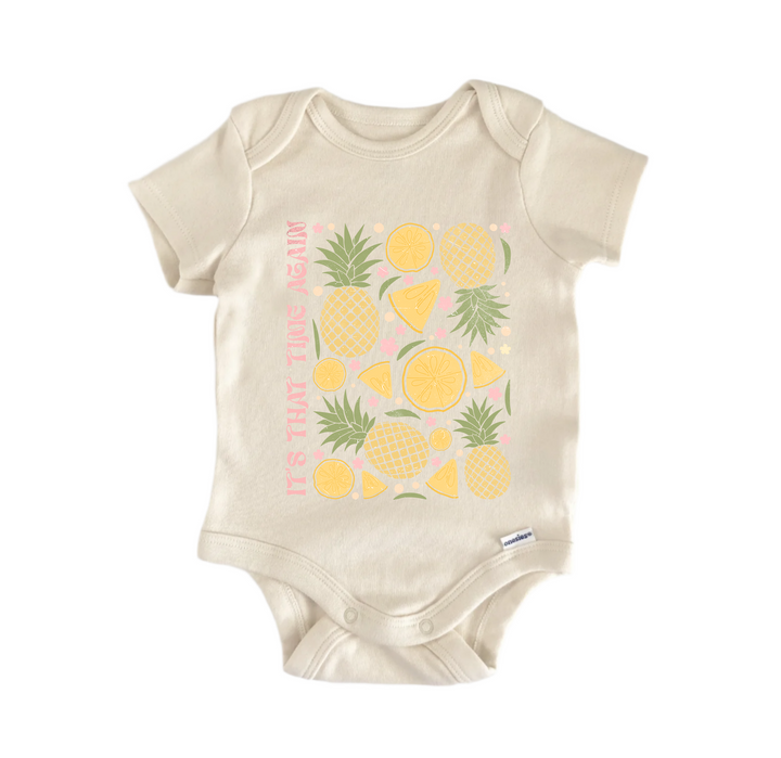 It's That Time Boho Beach Summer - Baby Boy Girl Clothes Bodysuit Funny Cute Newborn