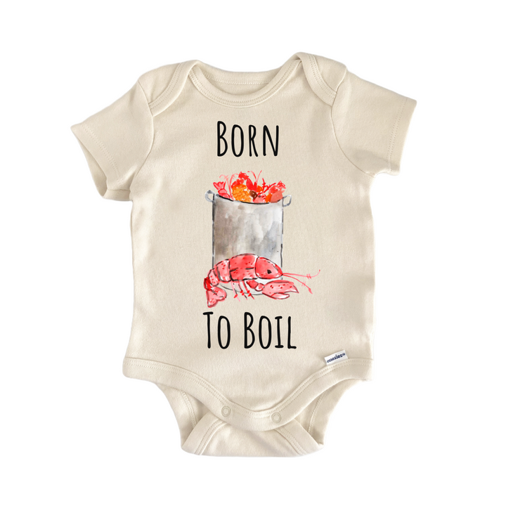 Born TO Boil Cajun Crawfish Baby Gift Baby Onesie®