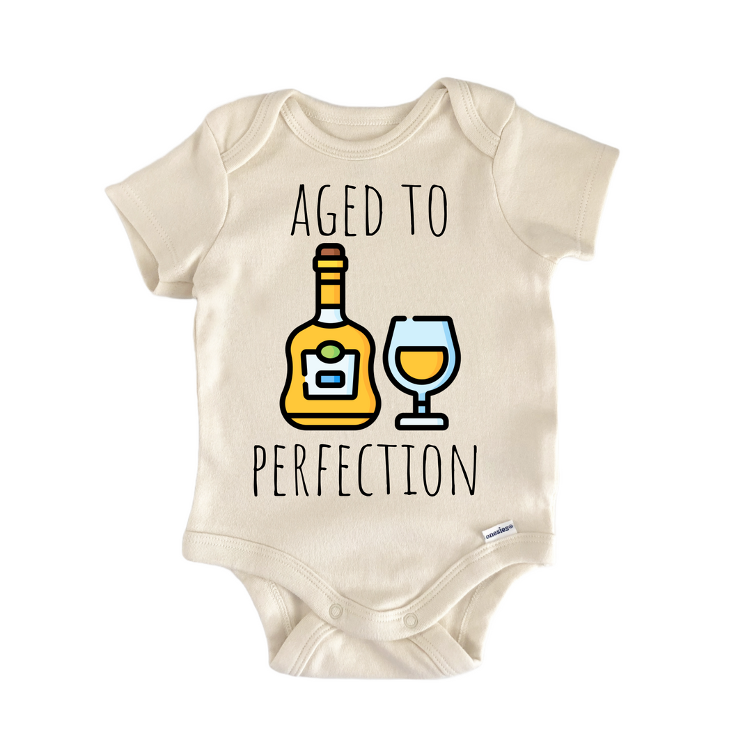 Brandy France Liquor - Baby Bodysuit  Funny Cute Onesie® | North Fork Forager LLC