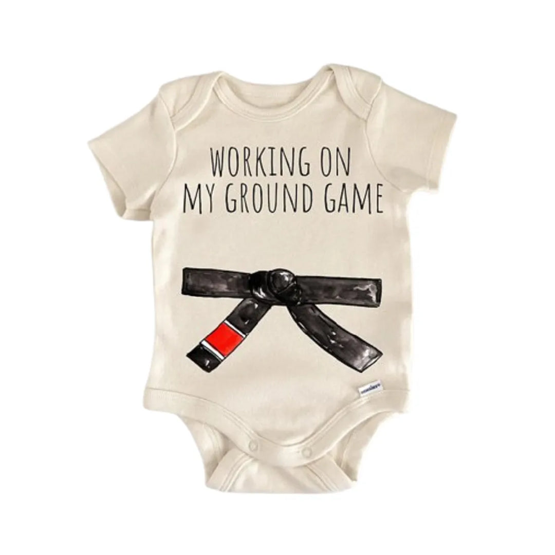 Brazilian Jiu Jitsu Bjj - Baby Boy Girl Clothes Infant Onesie® Funny Cute Newborn GS1  Funny Cute Onesie® | North Fork Forager LLC