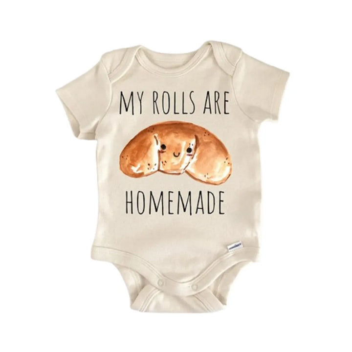 Bread Baking Loaf Baker Foodie - Baby Boy Girl Clothes Infant Onesie® Funny Cute GS1  Funny Cute Onesie® | North Fork Forager LLC