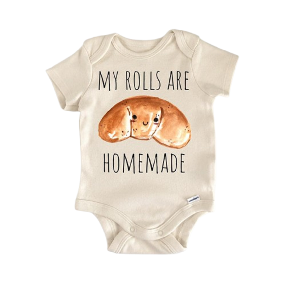 Bread Baking Loaf Baker Foodie - Baby Boy Girl Clothes Infant Bodysuit Funny Cute  Funny Cute Onesie® | North Fork Forager LLC