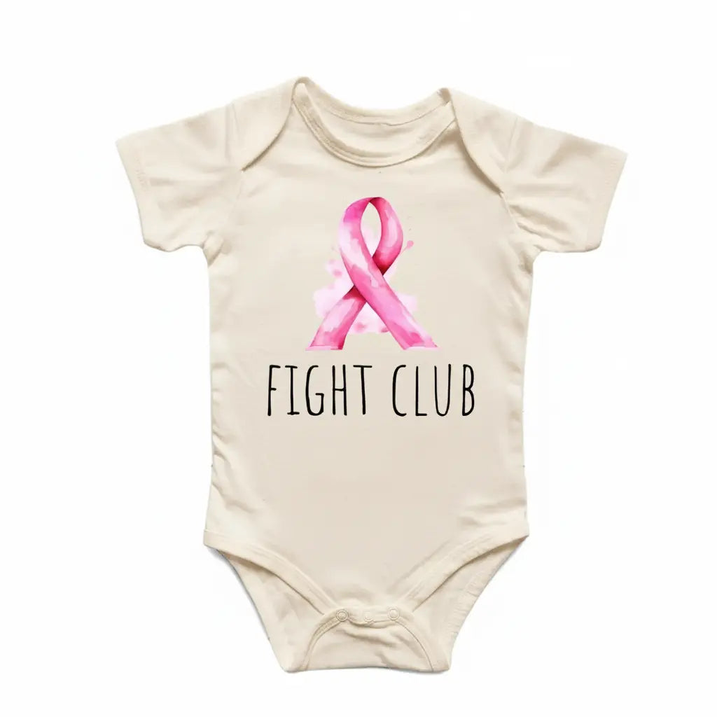 Breast Cancer  - Baby Boy Girl Clothes Infant Bodysuit Funny Cute Newborn 8  Funny Cute Onesie® | North Fork Forager LLC