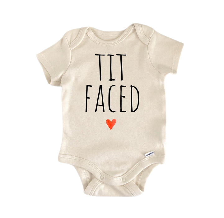 Breastfeeding Milk Faced - Baby Boy Girl Clothes Infant Bodysuit Funny Cute Newborn  Funny Cute Onesie® | North Fork Forager LLC