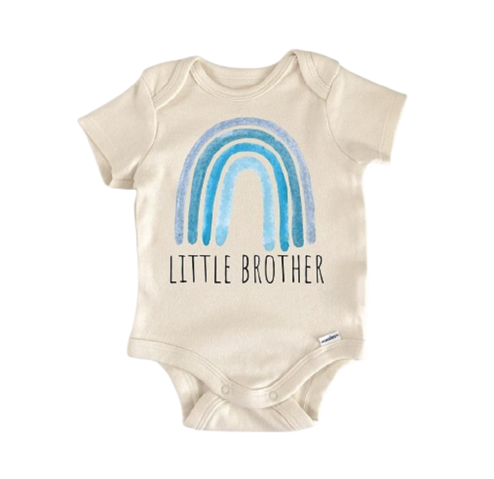 Little Brother Bro Sibling - Baby Boy Girl Clothes Infant Bodysuit Funny Cute  Funny Cute Onesie® | North Fork Forager LLC