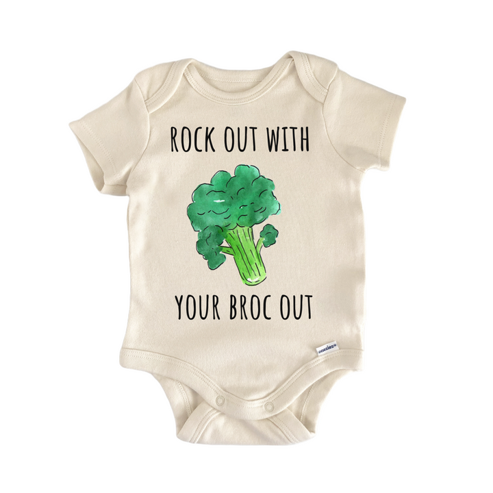 Broccoli Vegetable Plant Vegan Baby Gift Baby Onesie®