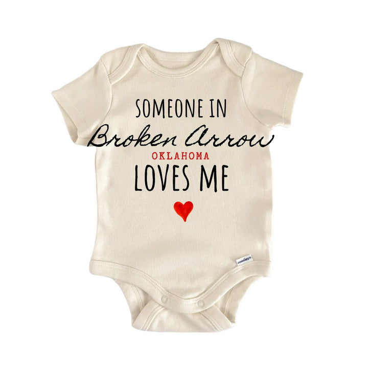 Broken Arrow Oklahoma Baby Gift Baby Bodysuit