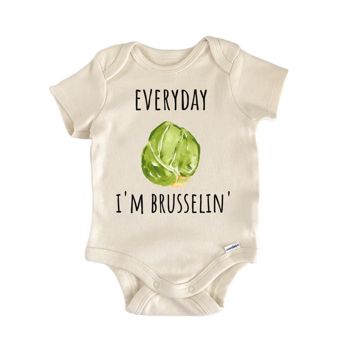 Brussel Sprout Vegetable Farm Baby Gift Baby Onesie®
