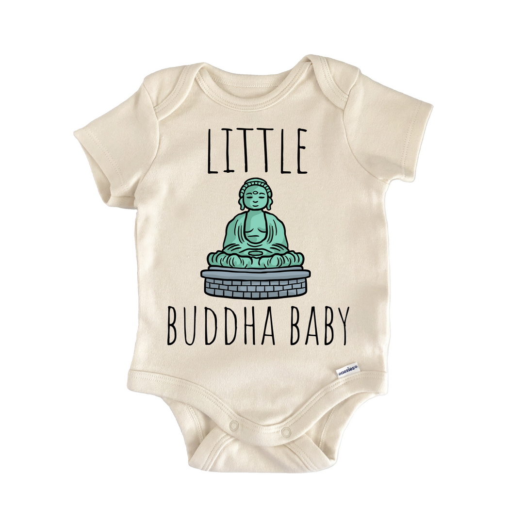 Buddha - Baby Bodysuit  Funny Cute Onesie® | North Fork Forager LLC