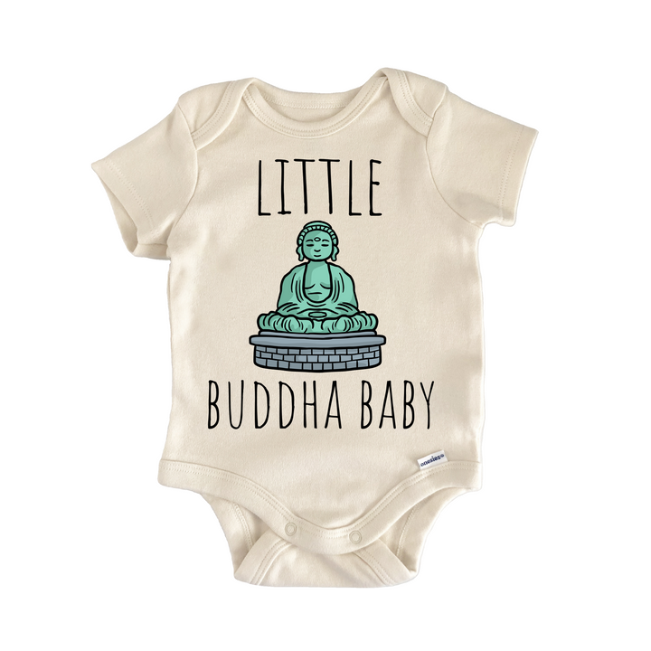 Buddha - Baby Bodysuit  Funny Cute Onesie® | North Fork Forager LLC