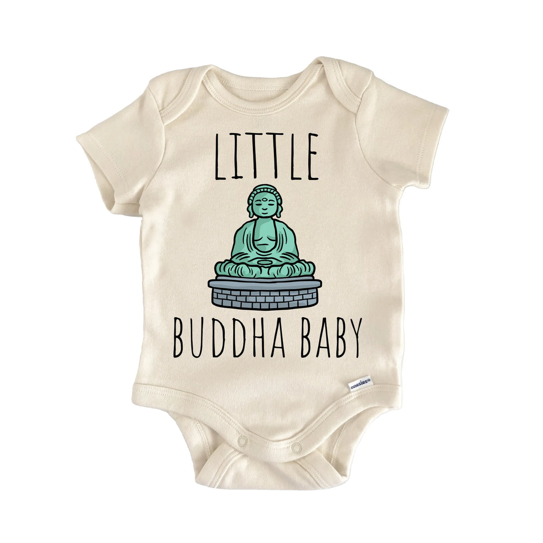 Buddha - Baby Bodysuit  Funny Cute Onesie® | North Fork Forager LLC