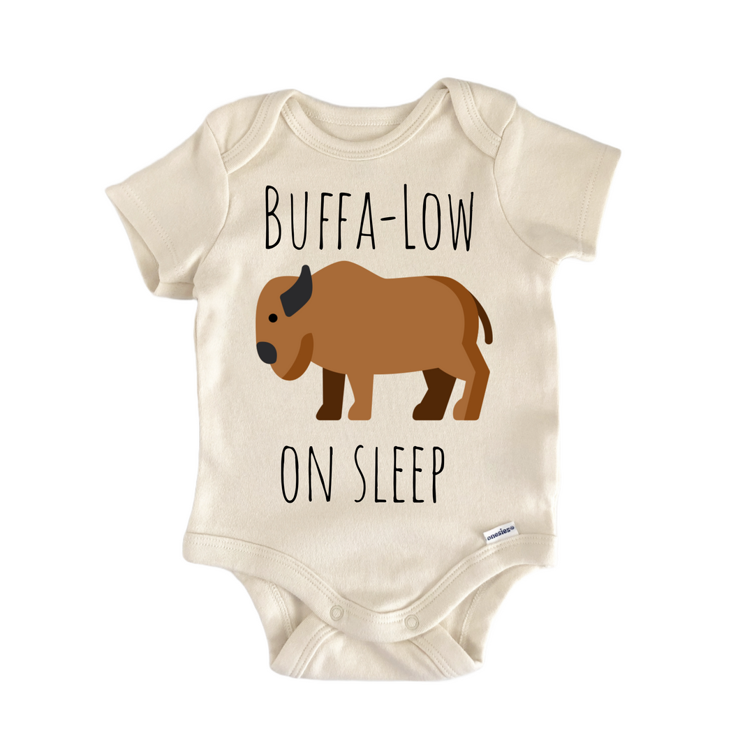 Buffalo Animal Bison - Baby Bodysuit  Funny Cute Onesie® | North Fork Forager LLC