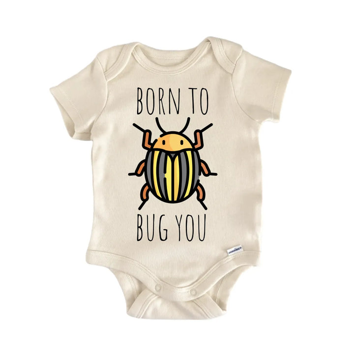 Bug Beetle Insect - Baby Bodysuit  Funny Cute Onesie® | North Fork Forager LLC