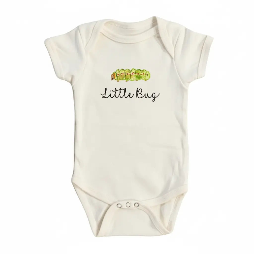 Little Bug Script - Baby Boy Girl Clothes Infant Bodysuit Funny Cute Newborn  Funny Cute Onesie® | North Fork Forager LLC