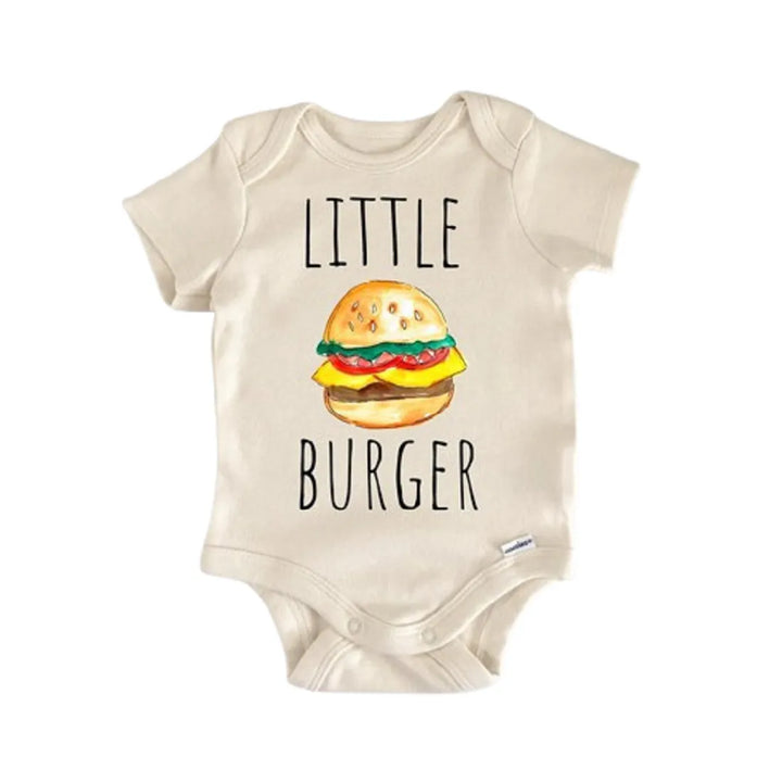 Burger Bbq Grillmaster Grill - Baby Boy Girl Clothes Infant Onesie® Funny Cute Newborn GS1 BBY  Funny Cute Onesie® | North Fork Forager LLC