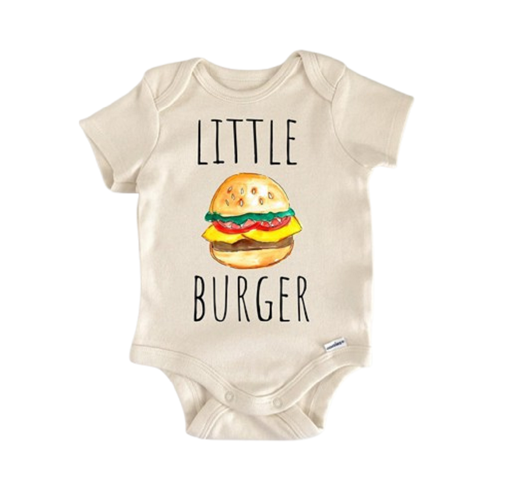 Burger Bbq Grillmaster Grill - Baby Boy Girl Clothes Infant Bodysuit Funny Cute Newborn  Funny Cute Onesie® | North Fork Forager LLC