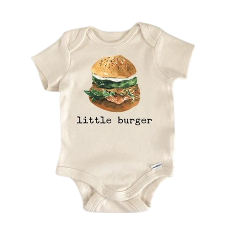 Burger Bbq - Baby Boy Girl Clothes Infant Bodysuit Funny Cute Newborn  Funny Cute Onesie® | North Fork Forager LLC