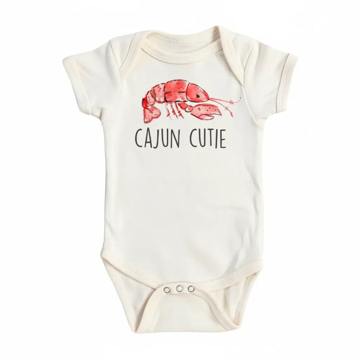 Cajun Cutie Crawfish - Baby Boy Girl Clothes Infant Bodysuit Funny Cute Newborn  Funny Cute Onesie® | North Fork Forager LLC