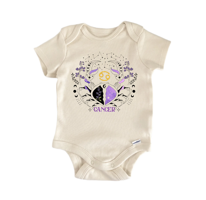 Cancer Zodiac -  Baby Boy Girl Clothes Infant Bodysuit Funny Cute Newborn