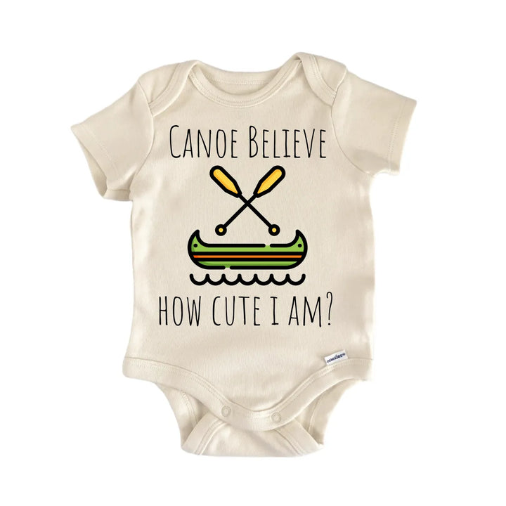 Canoe Lake Paddle - Baby Bodysuit  Funny Cute Onesie® | North Fork Forager LLC